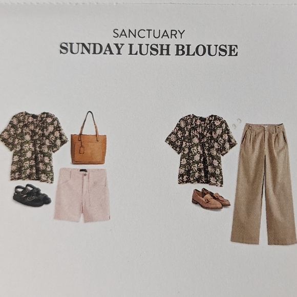 🌸 Sanctuary Sunday Lush Blouse Size S NWT STITCH FIX - Picture 6 of 12